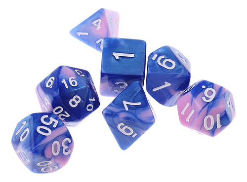 14pcs Dados D3 D8 D10 D12 D20 Juegos De Accesorios