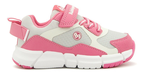 Tenis Niña Bubble Gummers Importado Blanco/rosa 14-21