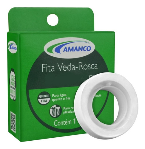 Fita Veda Rosca 18mm X 25m Amanco 1693