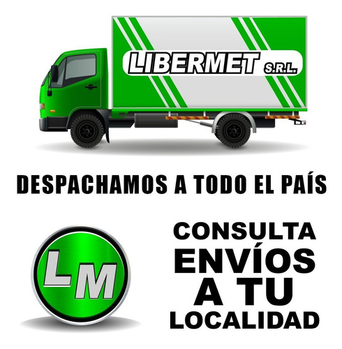 Imagen 1 de 1 de Juego De Vidrios Para Lateral De Portada Libermet