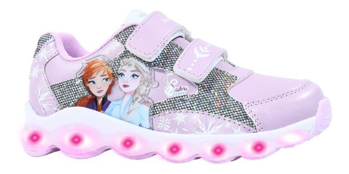 Zapatillas Disney Frozen Con Luces Orig Footy Mundo Manias