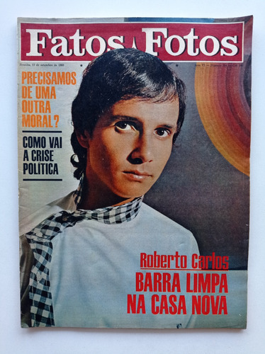 Fatos E Fotos Nº 294 - Set/1966 - Roberto Carlos / Pelé 