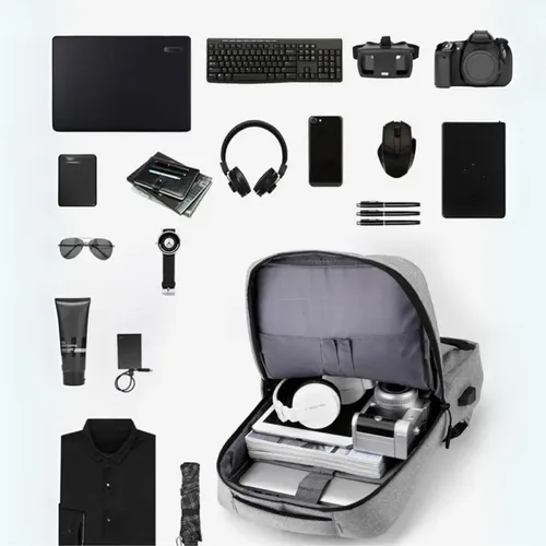 Mochila Bolso Notebook Laptop 14 /15.6 Usb Escolar