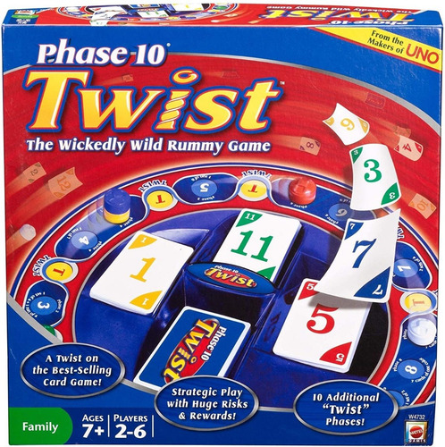 Juego De Mesa Phase 10 Twist (Usado)