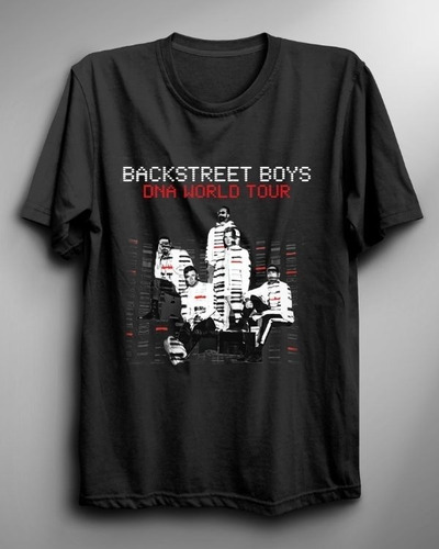 Polera De Back Streets Boys World Tour Chile