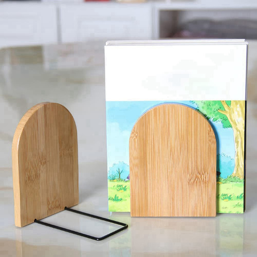 Hh Extremos De Libros De Madera, Soportes Resistentes Para