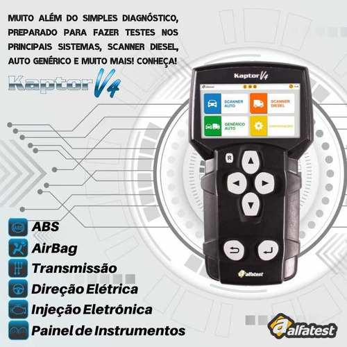 Imagem 3 de 4 de Cartão Com 20 Créditos P/ Uso De Lançamentos Kaptor Alfatest