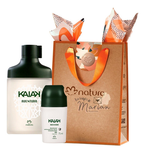 Kit Regalo Kaiak Aventura Masculino Natura - Lvdm