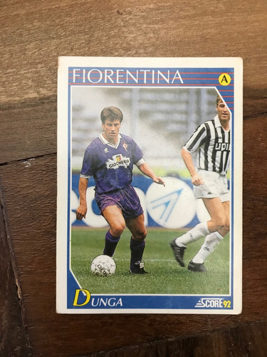 Card Dunga Campeonato Italiano 92