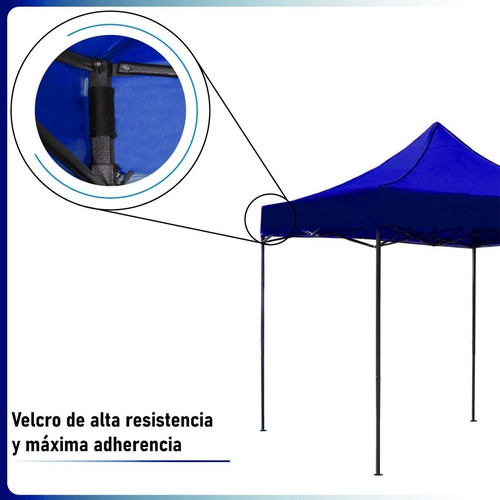 Imagen 6 de 8 de Toldo Plegable 2x2 Impermeable Araña