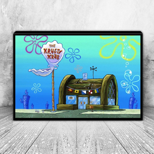 Cuadro Decorativo Bob Esponja C3685