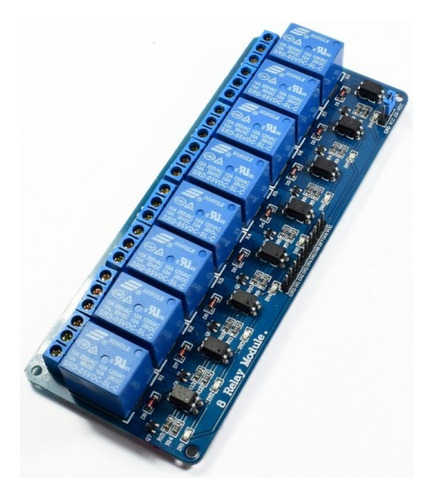 Modulo De Relevador 8 Canales Arduino