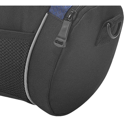Bolsa Para Manillar De Bicicleta Con Rayas Reflectantes Azul