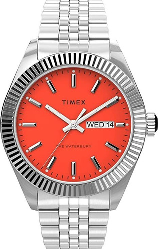 Timex Waterbury Legacy Day-date Tw2v17900vq Reloj De Cuarzo