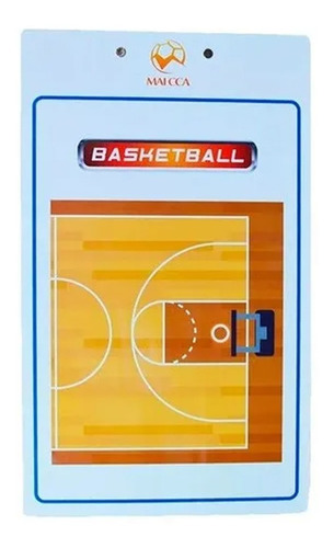 Imagen 2 de 3 de Tabla Pizarra Táctica De Basketball Para Dt Basquetbol