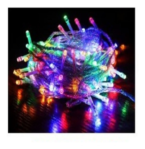 Extension De Luces Led De Colores Para Navidad 10m M/d