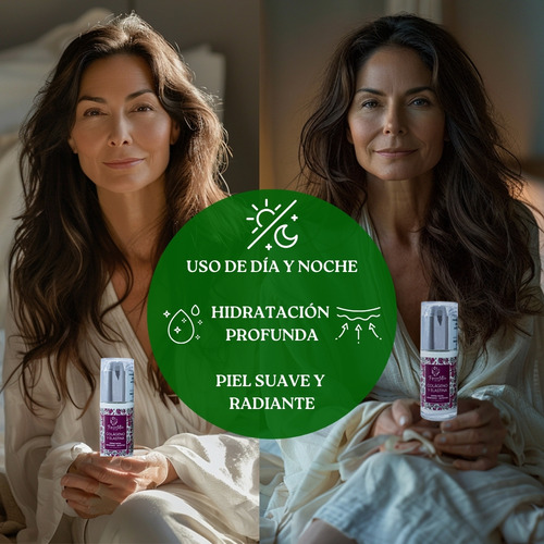 Kit Crema Colágeno Y Elastina Firmeza Humecta Regenera Tql