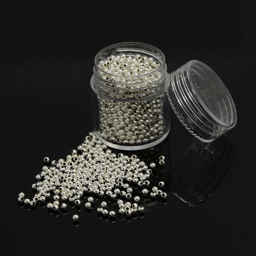 Wpd 5 Sets Perlas Espaciadoras De Acero Inoxidable