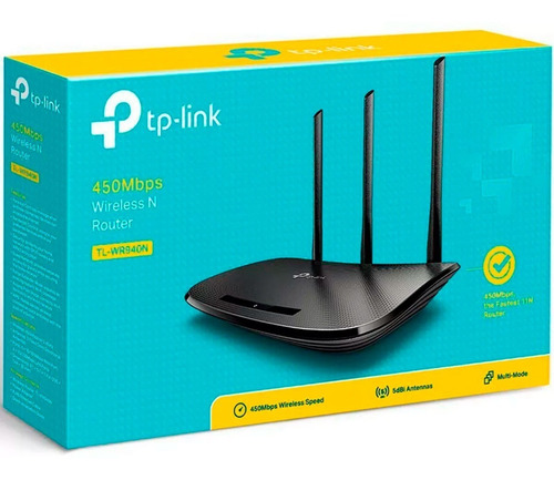 Router Repetidor Inalambrico Tp-link Tl-wr940n Extensor Wifi