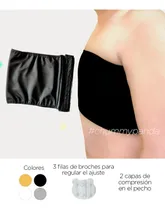 Comprar Chest Binder Ftm Cosplay Ginecomastia Compresión Sin Tiras