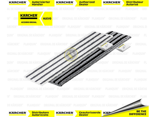 Kit Paños De Piso Vaporizador Easyfix Original Kärcher®