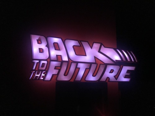 Volver Al Futuro Velador De Luz - Back To The Future