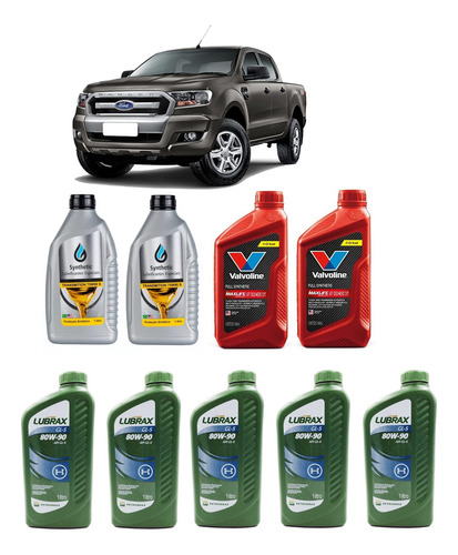 Kit Revisao Cambio Manual, Diferencial, Cx Transf Ranger 2.2