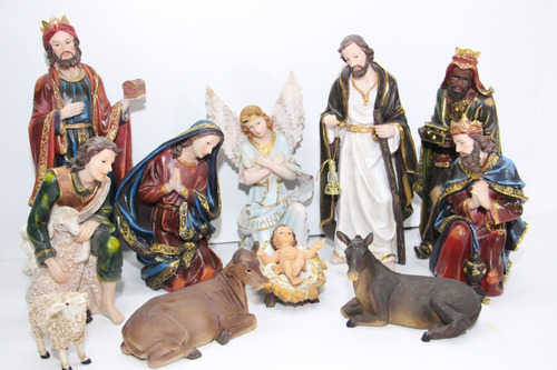 Pesebre 11pz 40cm 529-31008 Poliresina Religiozzi