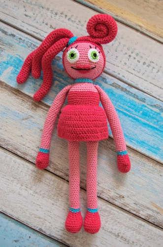 Imagem 1 de 3 de Mommy Long Legs Poppy Playtime 2 Huggy Wuggy 35 Cm Croche