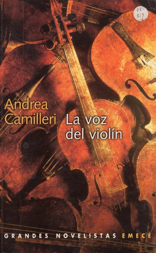 Libro: La Voz Del Violin / Andrea Camilleri