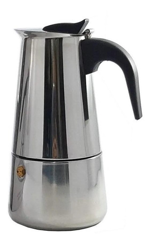 Cafetera Espresso Maker 6 Tazas manual acero italiana