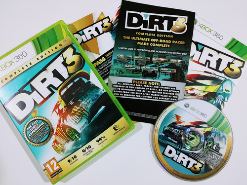 Dirt 3 Complete Edition (+24 Dlcs Incluidos) - Xbox One/360 (Reacondicionado)