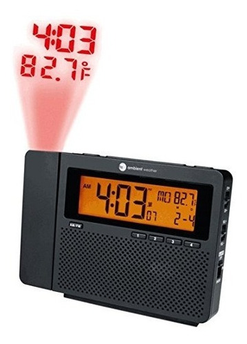 Tiempo Ambiente Rc-6050 Clearview Am / Fm Control De Radio D