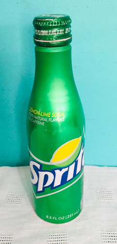 Botella Sprite - Aluminio - Eeuu - Vacia !!! Botella (Usado)