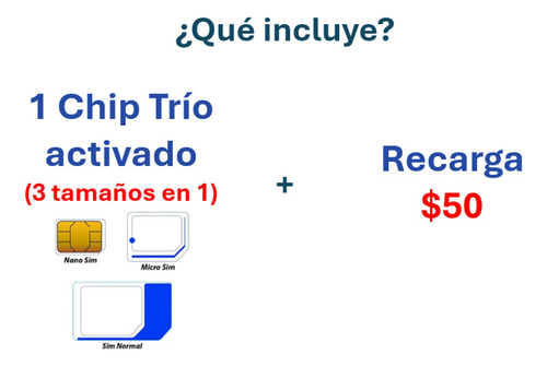 Chip Telcel O Bait Numero Facil Lada Toluca