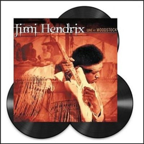 Jimi Hendrix Live At Woodstock Vinilo Triple
