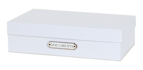 Caja Organizadora Hojas Oficio Blanco Ca40 Documents