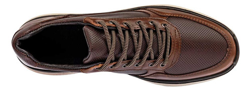 Zapato Casual Hombre Moel Cafe 098-611