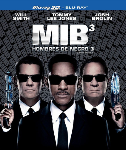 Hombres De Negro 3 Will Smith Pelicula Blu-ray 3d