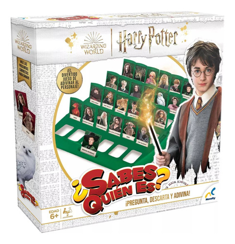 Juego De Mesa De Harry Potter ¿sabes Quien Es? Novelty