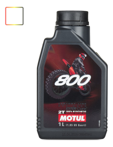 Oleo Motor 2t 800 Factory Line Off Road 100% Synth 104038