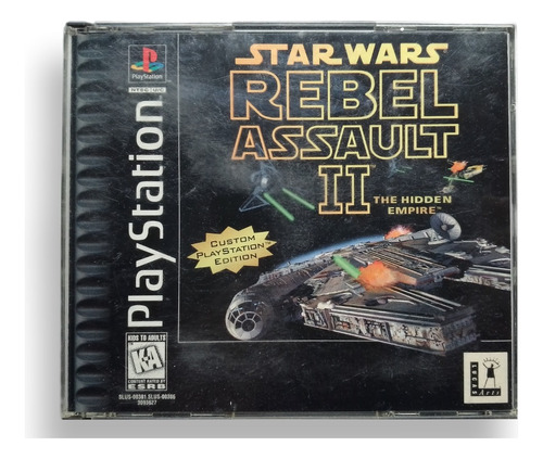 Star Wars Rebel Assault 2 Ps1 Playstation Completo -