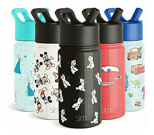 Botella De Agua Simple Y Moderna De Disney Para Niños, Taza