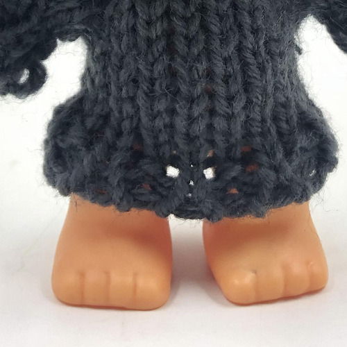 3x Lucky Troll Dolls Pelo De Color Little Guy Toy Dollhouse