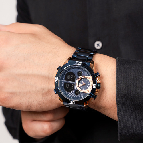 Nu Nordic Hombre Reloj Digital 00104 Correa 0003