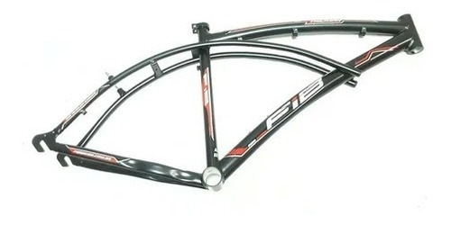 Imagem 2 de 2 de Quadro De Bicicleta De Aluminio Beach Caiçara Aro 26 Fib
