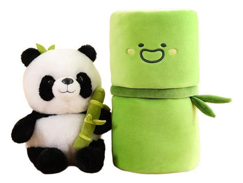 Mz 25 De De Mu?eco Peluche Cm Color Panda Tubo En BambĂș De N