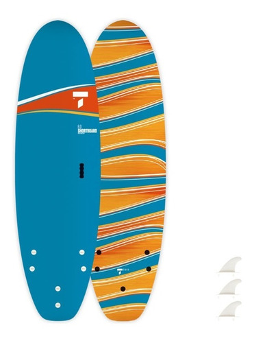 Tabla De Surf Tahe 6'0 Paint, Soft Top