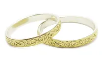 Comprar Alianzas Plata Oro El Par Anillo Infinito Casamiento Grabado