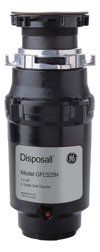 Triturador De Basura Ge ,de Alimentación Continua ,1/2 Hp